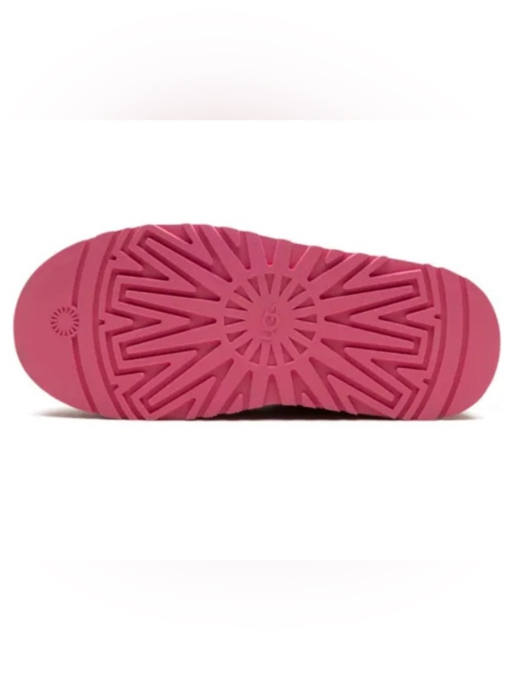 UGG Tazz Love Slippers in Arroyo with Tropical Pink Trim - Picture 4 of 12